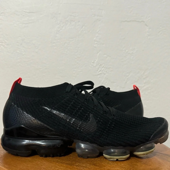 Nike Men's Shoes Air Vapormax Flyknit 3 Black Snakeskin - Picture 1 of 10